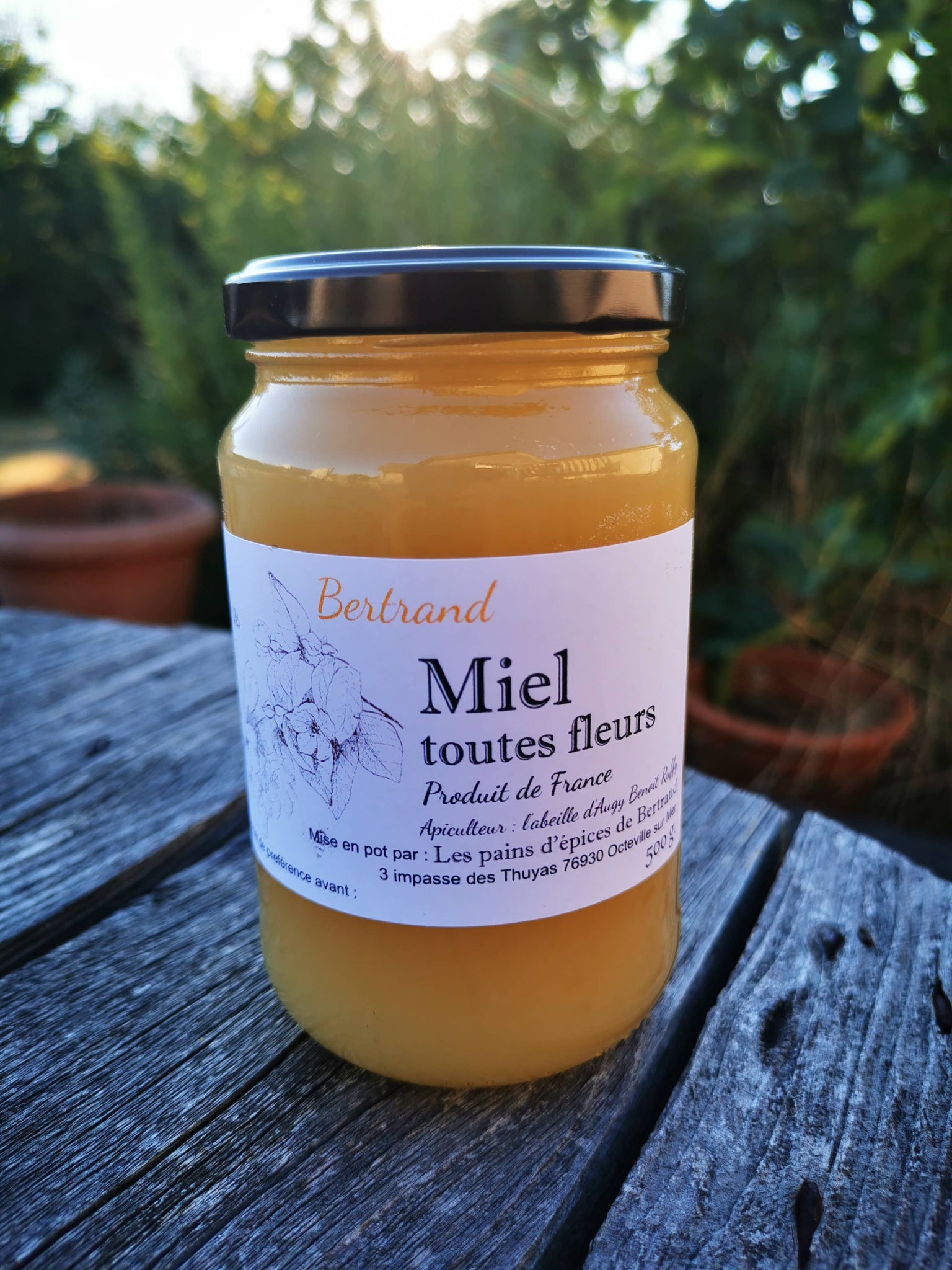 Miel toutes fleurs - miel français - miel de printemps innovant